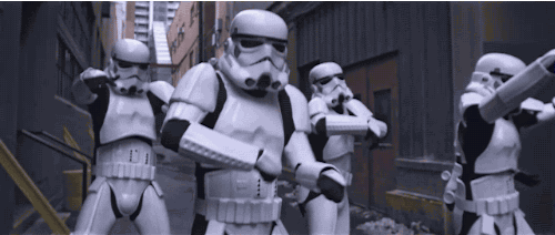 Image result for make gifs motion images of star wars storm troopers