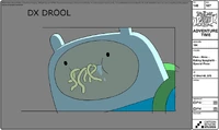 Modelsheet finn eatingspaghetti