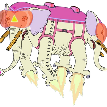 Ancient Psychic Tandem War Elephant Adventure Time Wiki Fandom