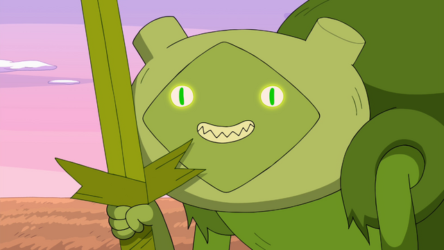 Image - S8e28 Fern Hissing at Finn with Grass Sword out.png | Adventure