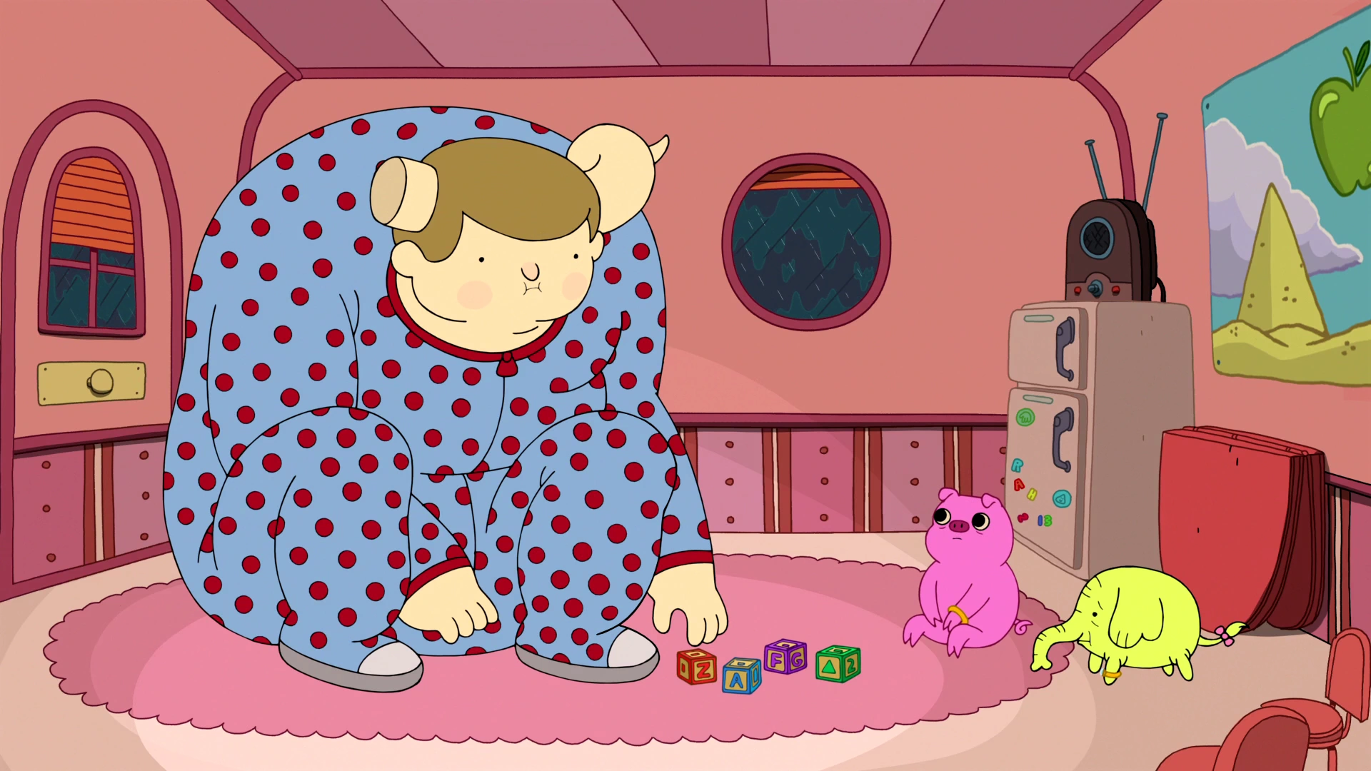 Image S6e20 The Lich with Pig and Tree Trunks.png Adventure Time