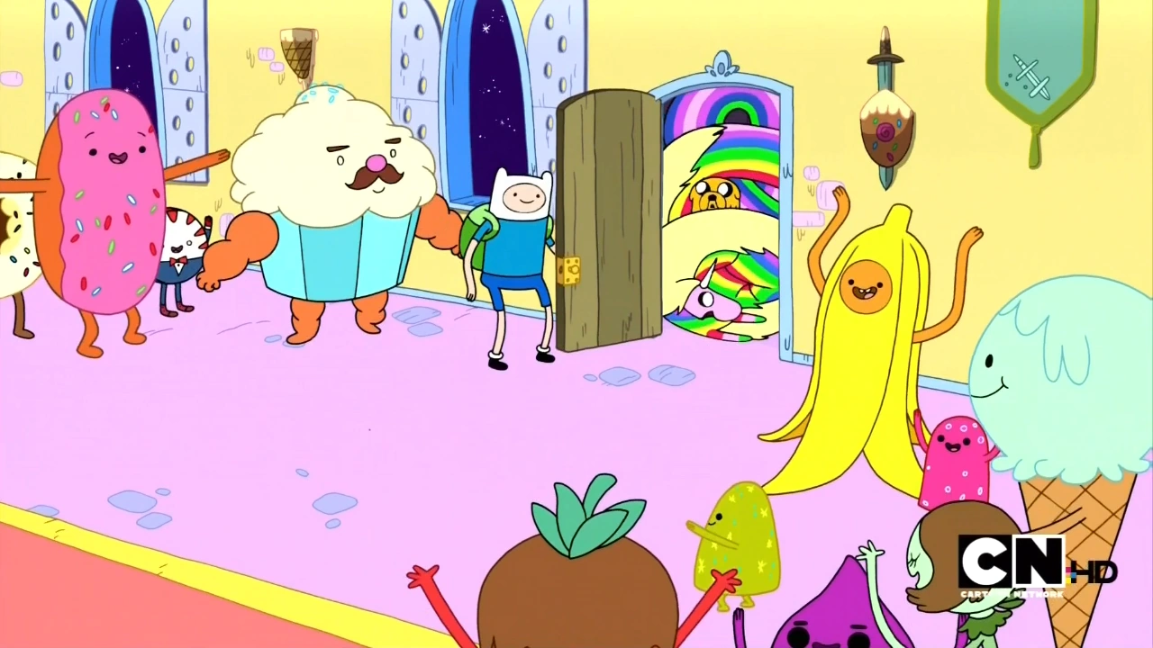 Image S1e1 lady rainicorn and jake 7min heaven.png Adventure Time