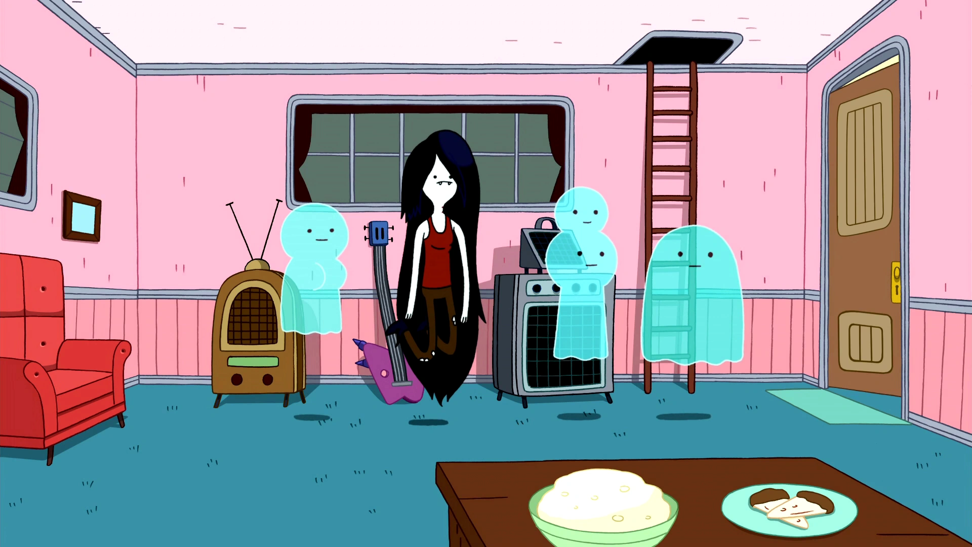 Image S2e26 Marceline and ghosts.png Adventure Time Wiki FANDOM