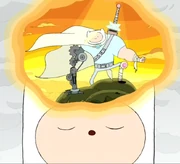 S2e24 finn meditating