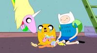 S5e6 Lady, Jake, Finn and pups