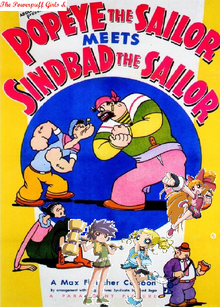 The Powerpuff Girls and Popeye Meet Sindbad the Sailor