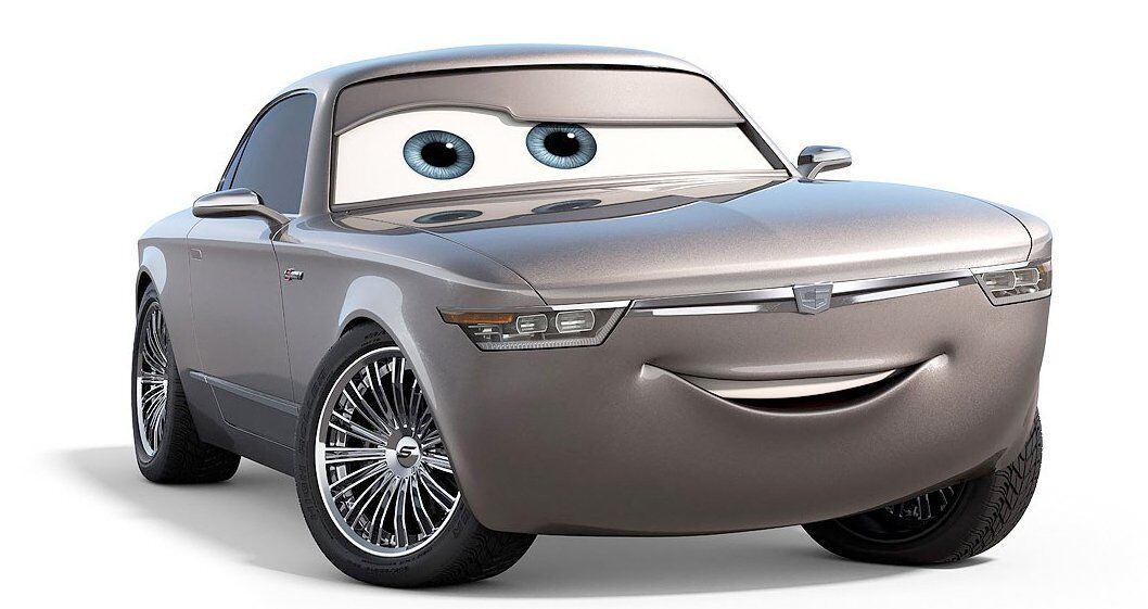Nathan Fillion's Sterling in Cars 3.