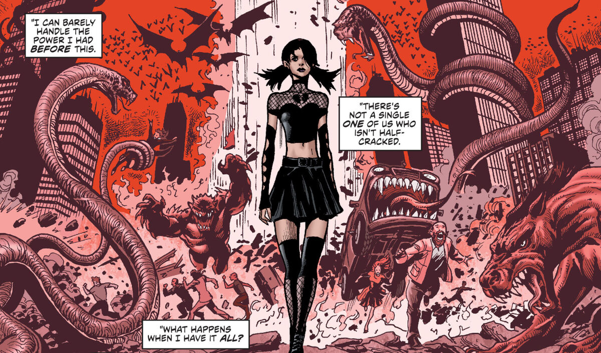 Black Alice in the DC Comics