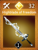 Highblade of Freedom