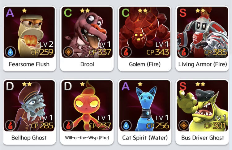 Ghostbusters World Ghost grades