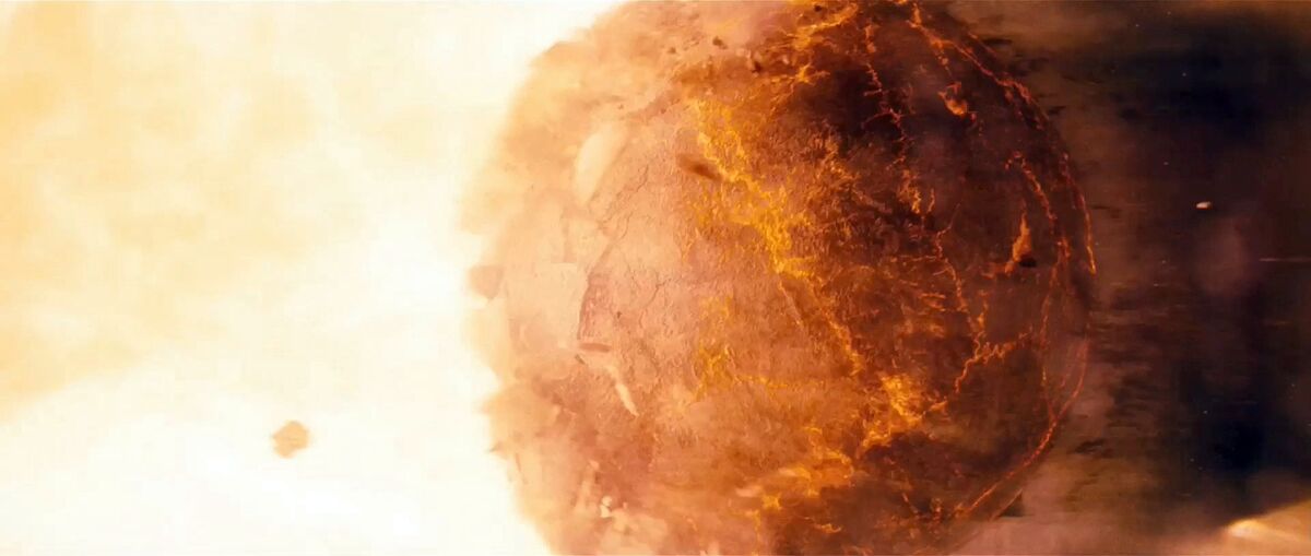 Romulus is destroyed