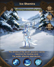 Ice Shemira Menu