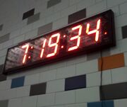 Pace clock at TL YMCA