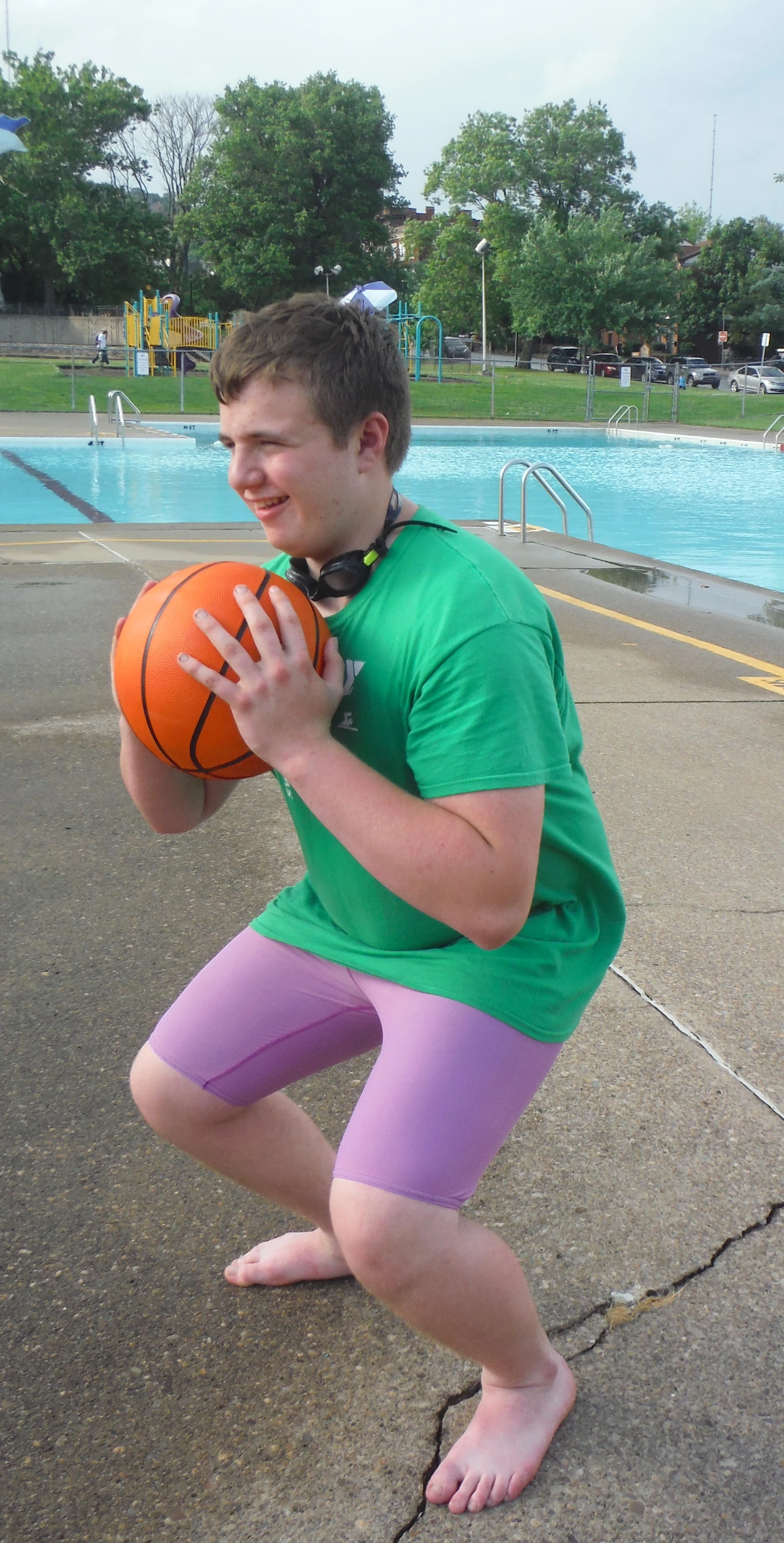 Squats with med balls under chin (exercise) A for Athlete FANDOM