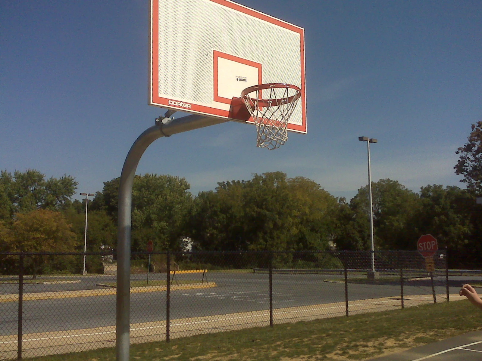 Image Basketball hoop outside.jpg A for Athlete FANDOM powered by