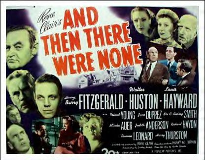 and then there were none 1945 film agatha christie wiki fandom then there was none flyers