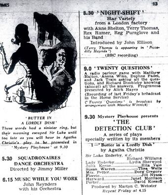 Butter In A Lordly Dish Agatha Christie Wiki Fandom