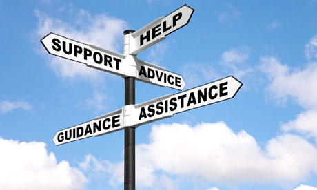 Help Support Advice Guidance Assistance