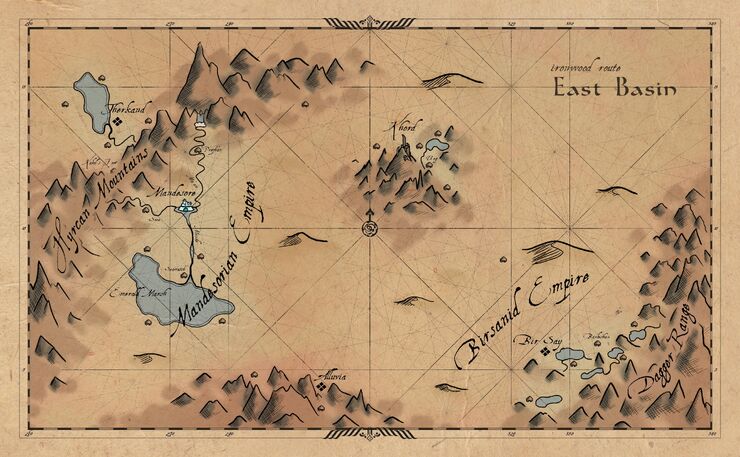 East Basin Map