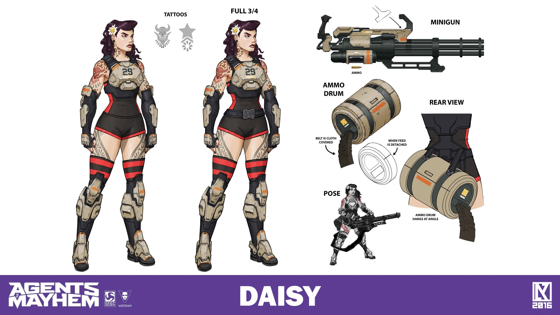 Image Character sheet Daisy.jpg Agents of Mayhem Wiki FANDOM