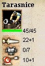 Tarasnice stats