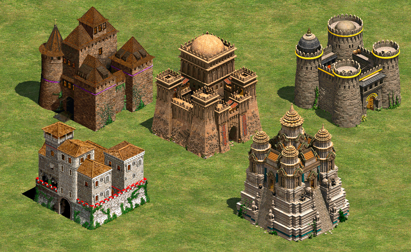 age of empires 2 castle