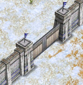 age of empires 3 walls