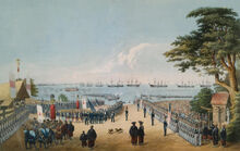 Визит Перри в 1854 году