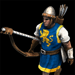 empires age britons longbowman ingleses aoe2 archery civilizaciones