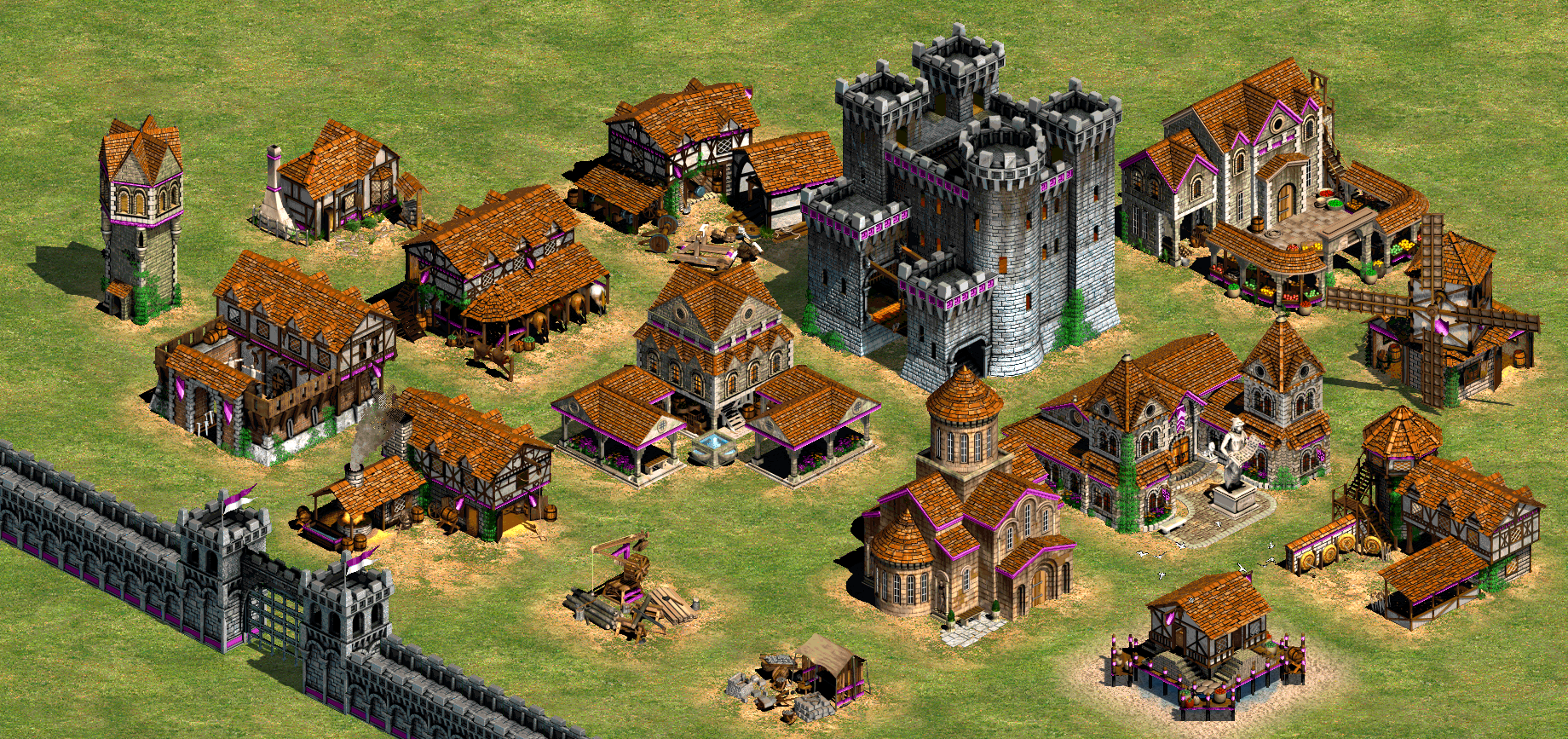 age of empires 2 build order huns