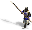 Pikeman sprite aoe2