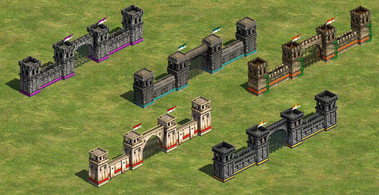 Age of empires 2 rotate gate 4 Age of empires 2 rotate gate 4