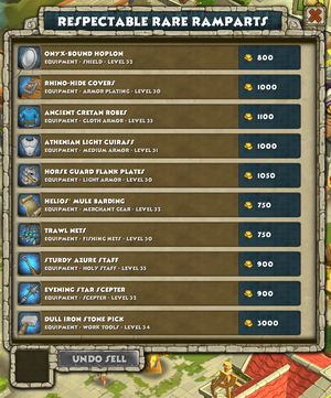 Respectable Rare Ramparts
