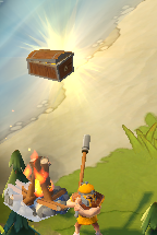 Chief Bandit Guarding Treasure