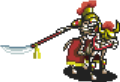 Red Skeleton Cavalry Sprite