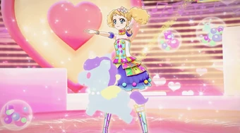 Wallpaper Aikatsu nerawareta mahou no aikatsu card Free