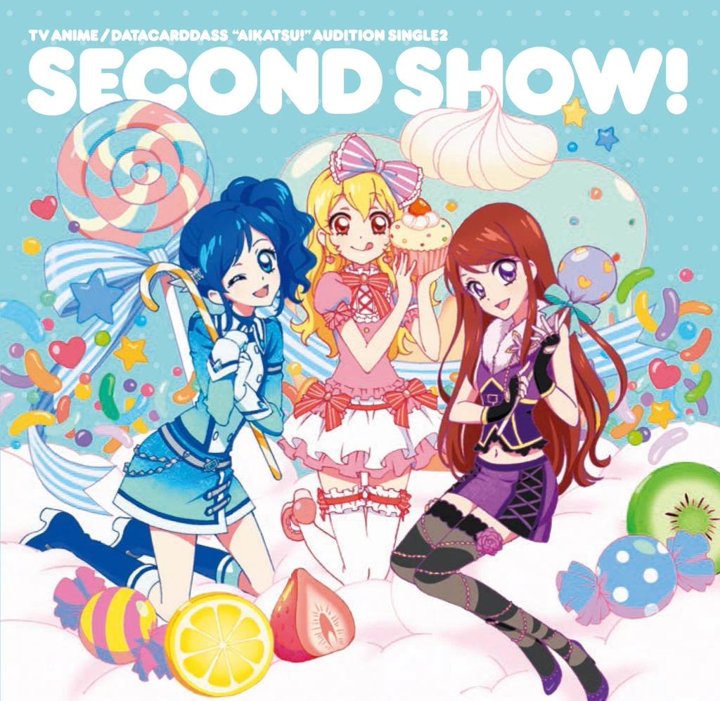 TV Anime Data Carddass Aikatsu Audition Single 2 Second Show