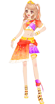 Exotic Sunset Coord Aikatsu Stars Wikia Fandom