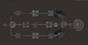 Kysis Barracks map