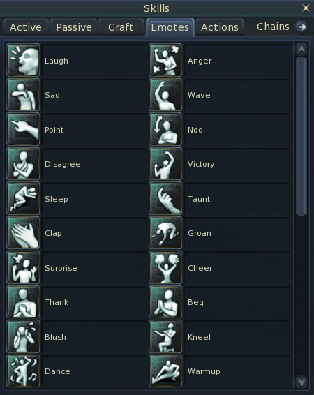 emote aion wiki fandom