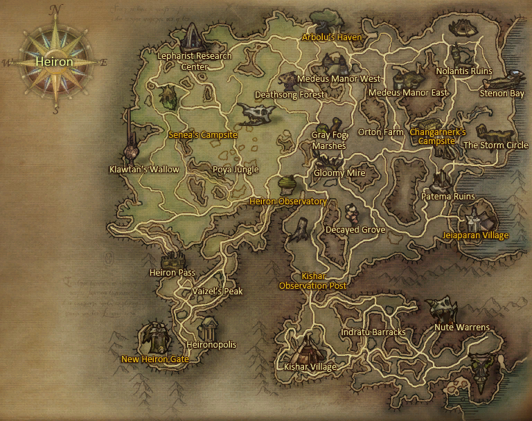 Image - Heiron map.png | Aion Wiki | FANDOM powered by Wikia