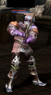 Aethertech wearing Cipher-Blade 2