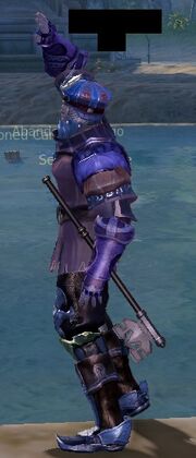 Aethertech wearing Cipher-Blade