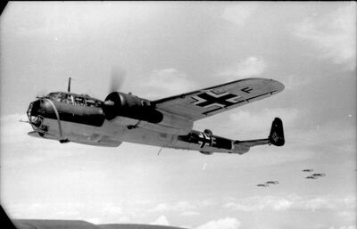 Bundesarchiv Bild 101I-341-0489-10A, Frankreich, Flugzeug Dornier Do 17 Z