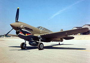 300px-Curtiss P-40E Warhawk 2 USAF-1-