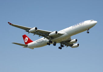 Airbus A340 Aircraft Wiki Fandom - boeing 777 200er turkish airlines roblox