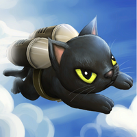 Black Jetpack Cat Airmech Wiki Fandom