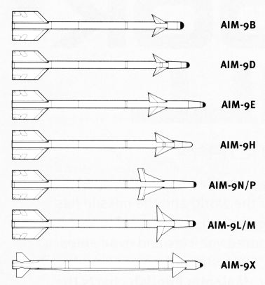 Aim-9 variants