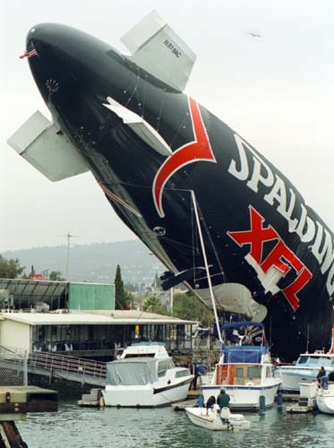 Image result for xfl blimp