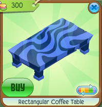 Rectangular Coffee Table | Animal Jam Item Worth Wiki ...